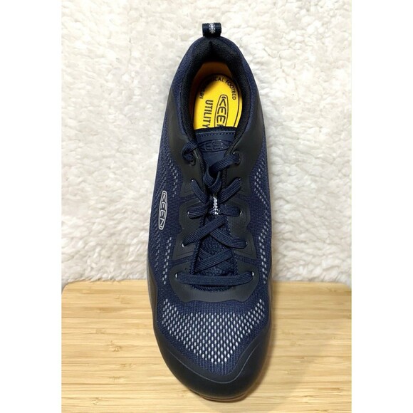AMPUTER KEEN Sparta Alloy Toe Work Shoe Mens Size 12 Blue Grey RIGHT SHOE ONLY main image 5